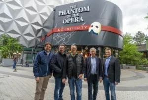 Ab sofort erleben Gäste im Französischen Themenbereich „Eurosat Coastiality – Das Phantom der Oper“.